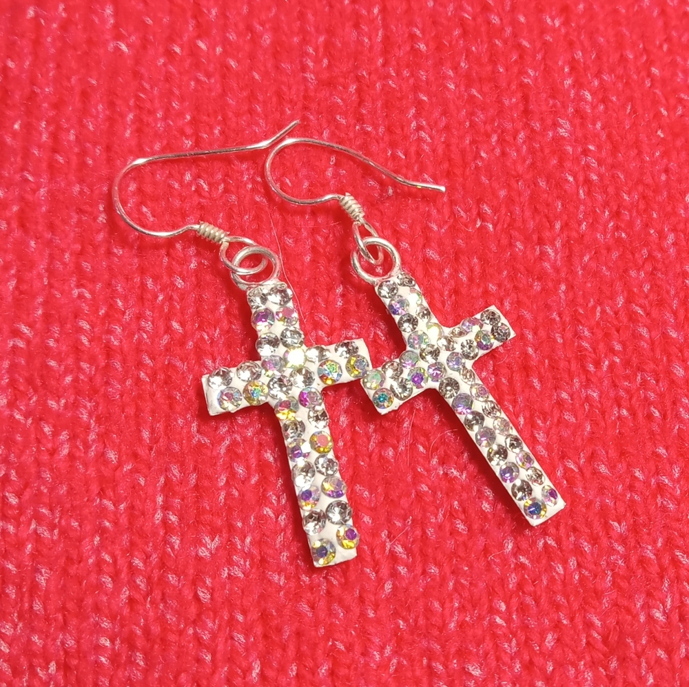 Jewelry sterling 925 Hot Earrings Hook Fashion Drop Sterling Women's Long Dangle